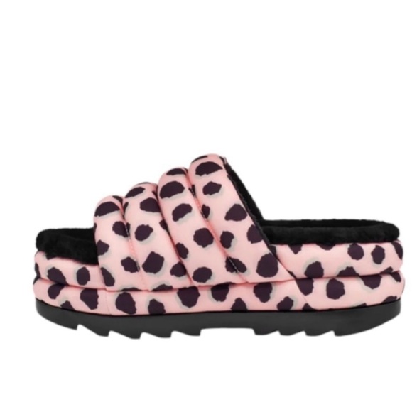 NWOB Ugg cheetah slipper/slides - Picture 1 of 8